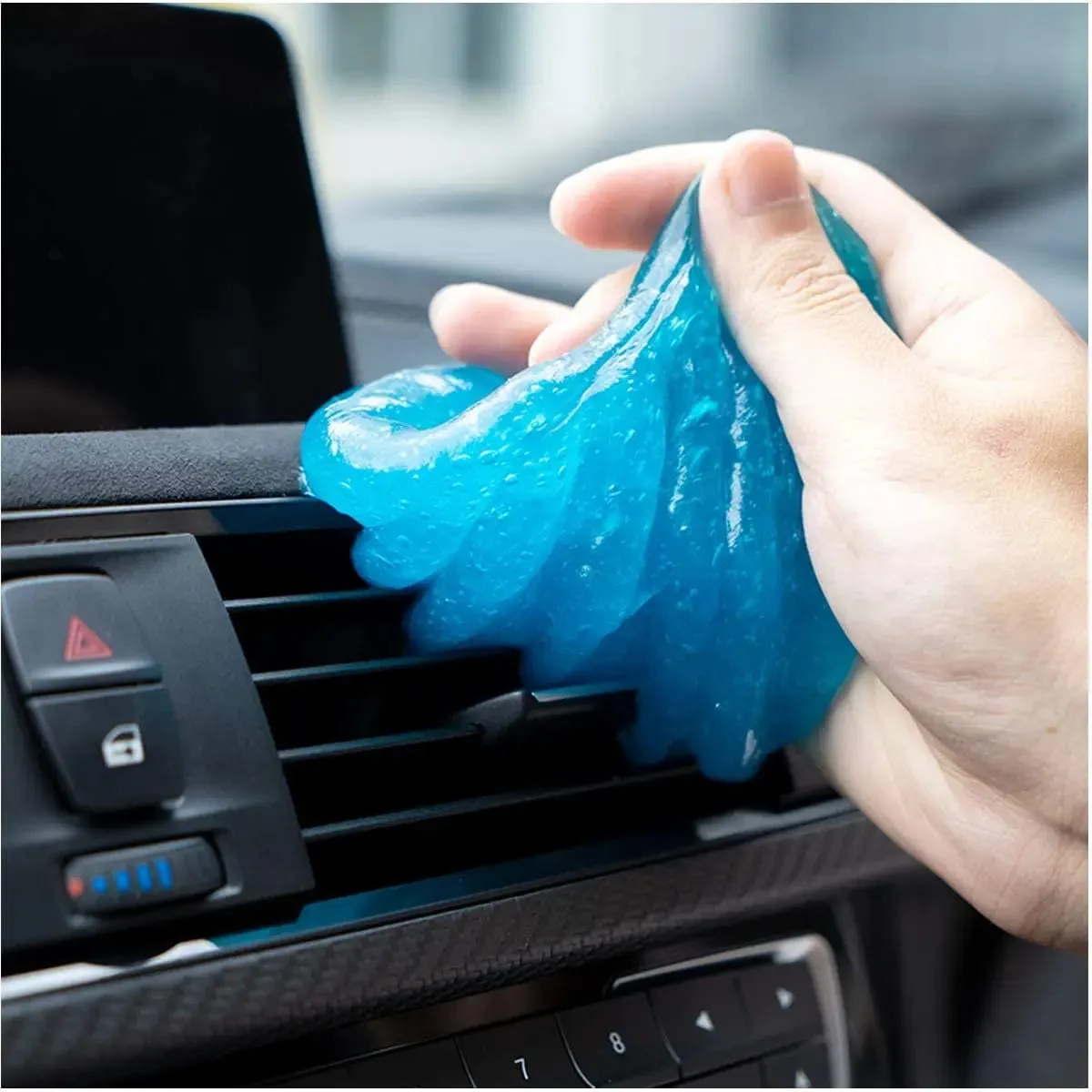 200g Car Interior Air Vent Dashboard Cleaning Glue Slime Dust Remover Gel Care Home Computer Keyboard Gap Corner Cleaner Mud Can