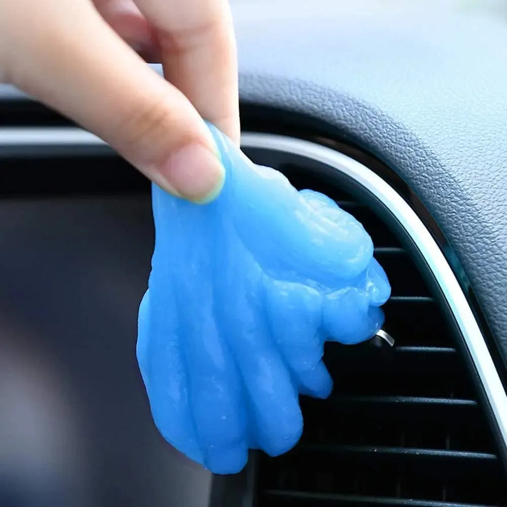 200g Car Interior Air Vent Dashboard Cleaning Glue Slime Dust Remover Gel Care Home Computer Keyboard Gap Corner Cleaner Mud Can