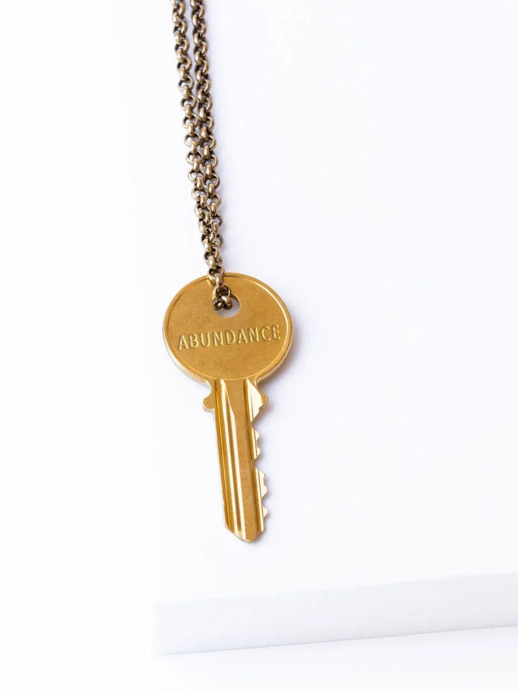 ABUNDANCE Classic Key Necklace