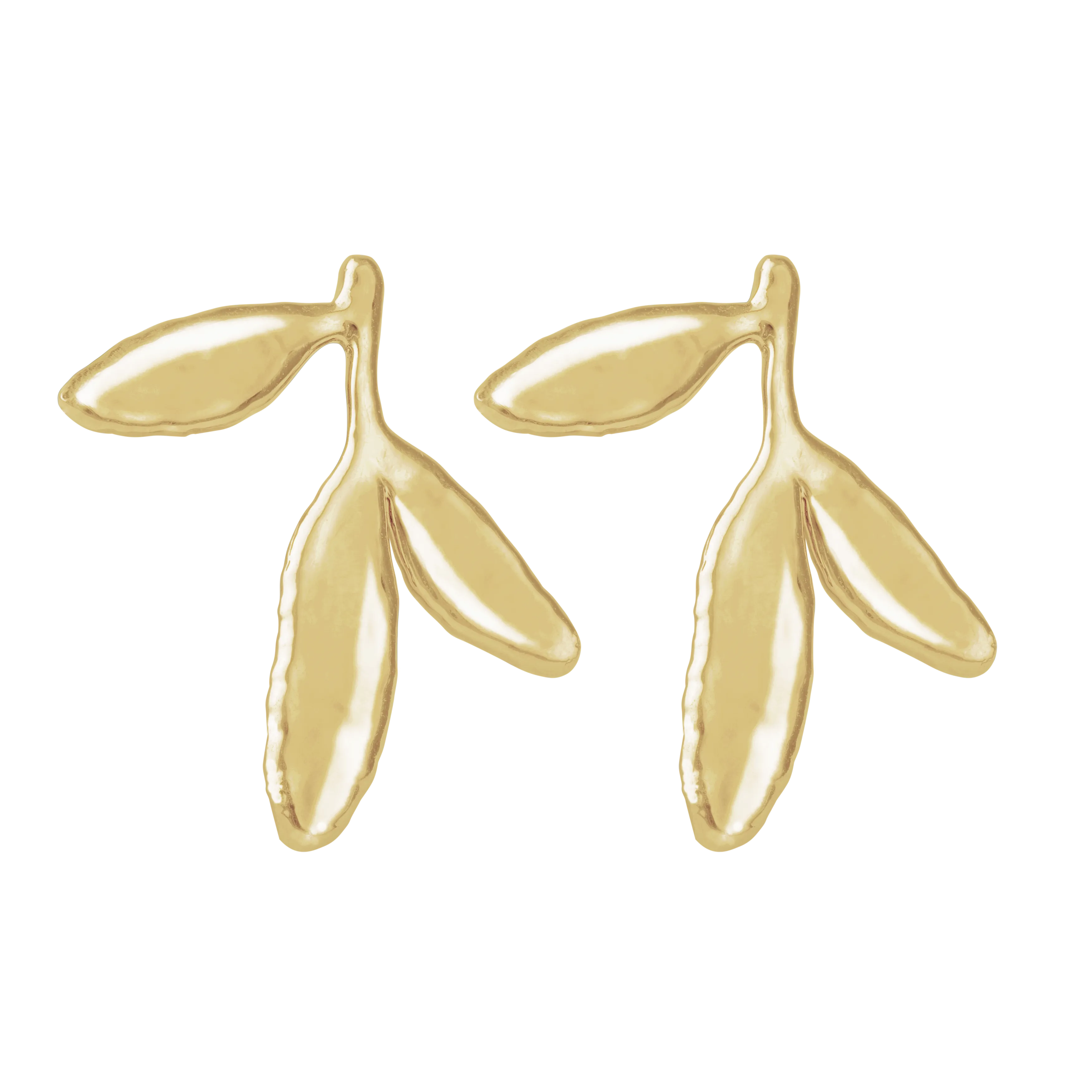 ALMAS Gold Plated Earrings