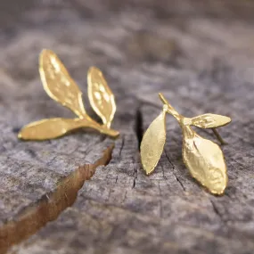 ALMAS Gold Plated Earrings