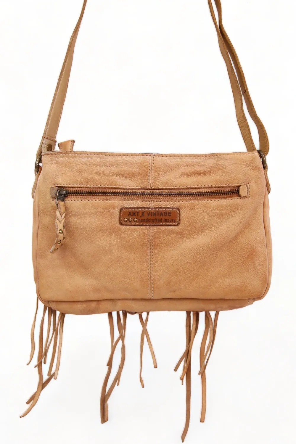 ART N' VINTAGE HOYA SHOULDER BAG ICED COFFEE