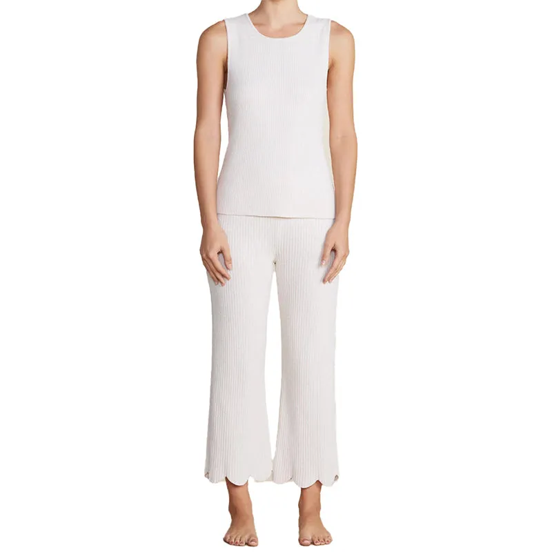 BAREFOOT DREAMS | CozyChic Ultra Lite Scallop Cropped Pant