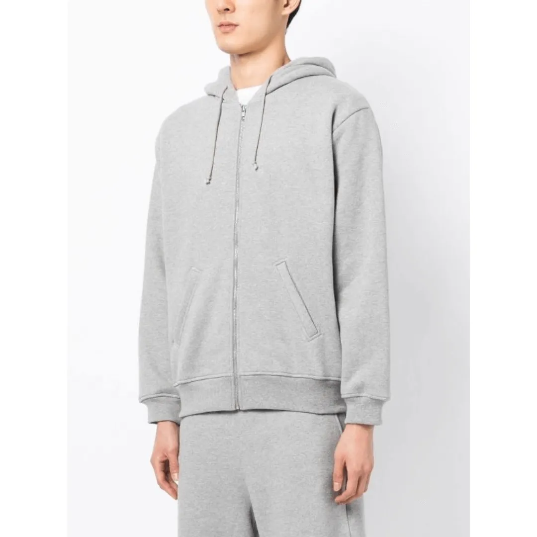 BOXER PRINT HOODIE GREY