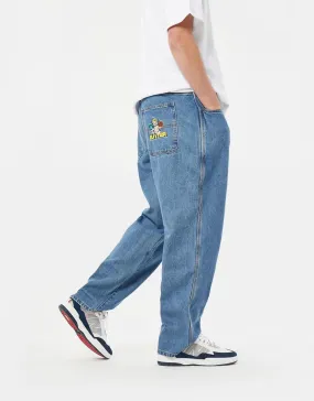 Butter Goods World Peace Denim Pant - Washed Indigo