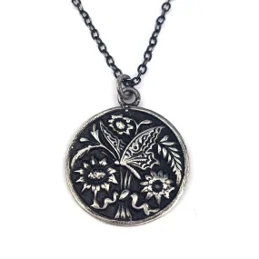 BUTTERFLY Classic Necklace - SILVER