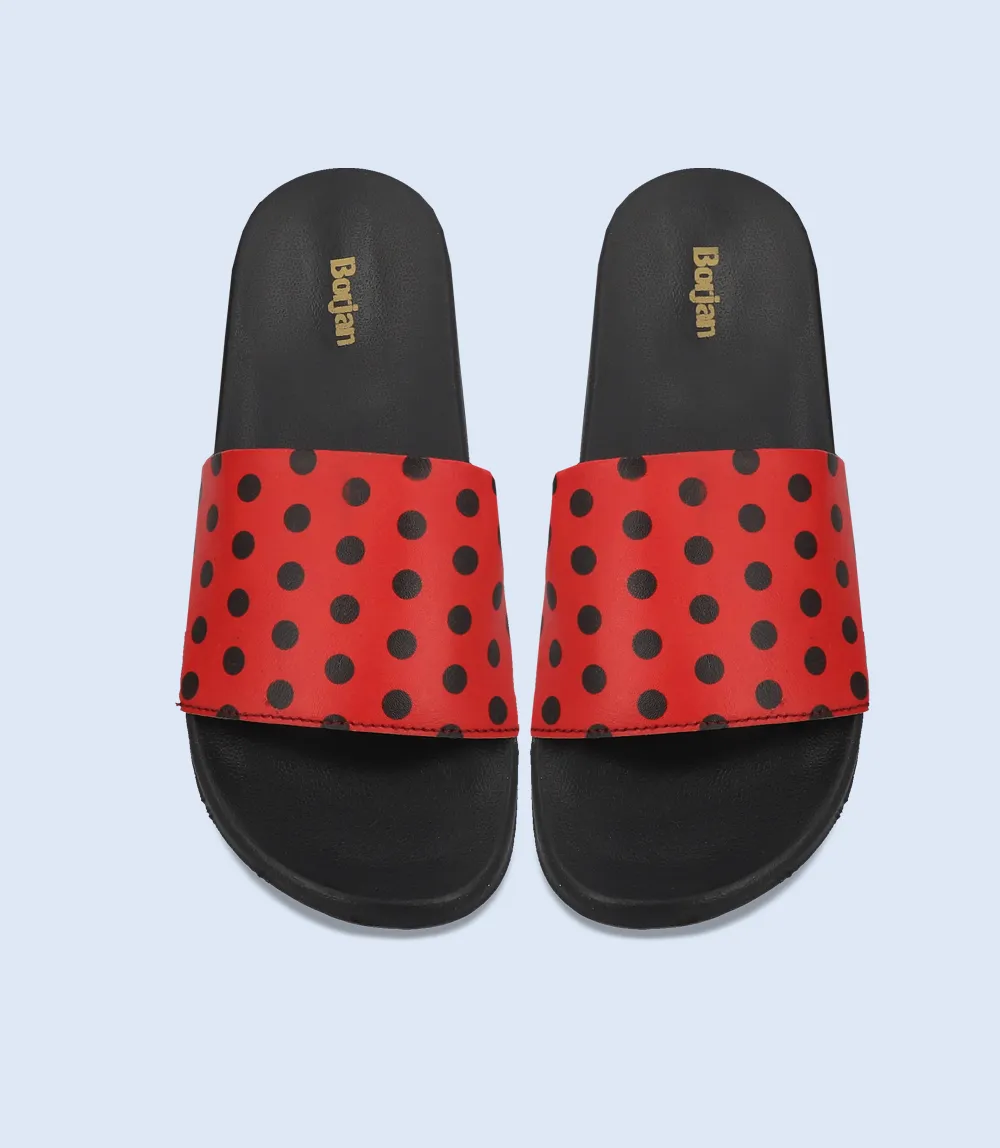 BW8026-RED-Women Sliders