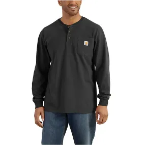 Carhartt Loose Fit Heavyweight Long-Sleeve Pocket Henley T-Shirt