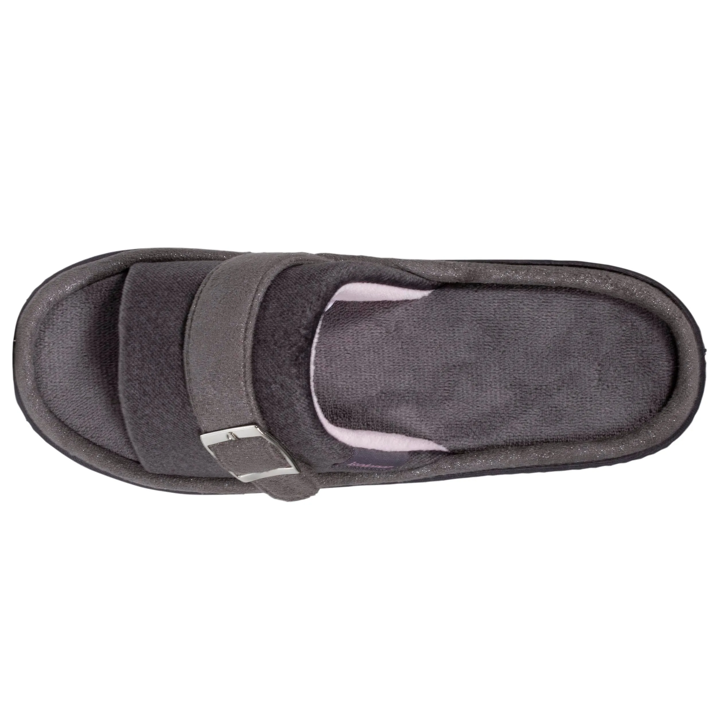 Chaussons sandales Femme Gris