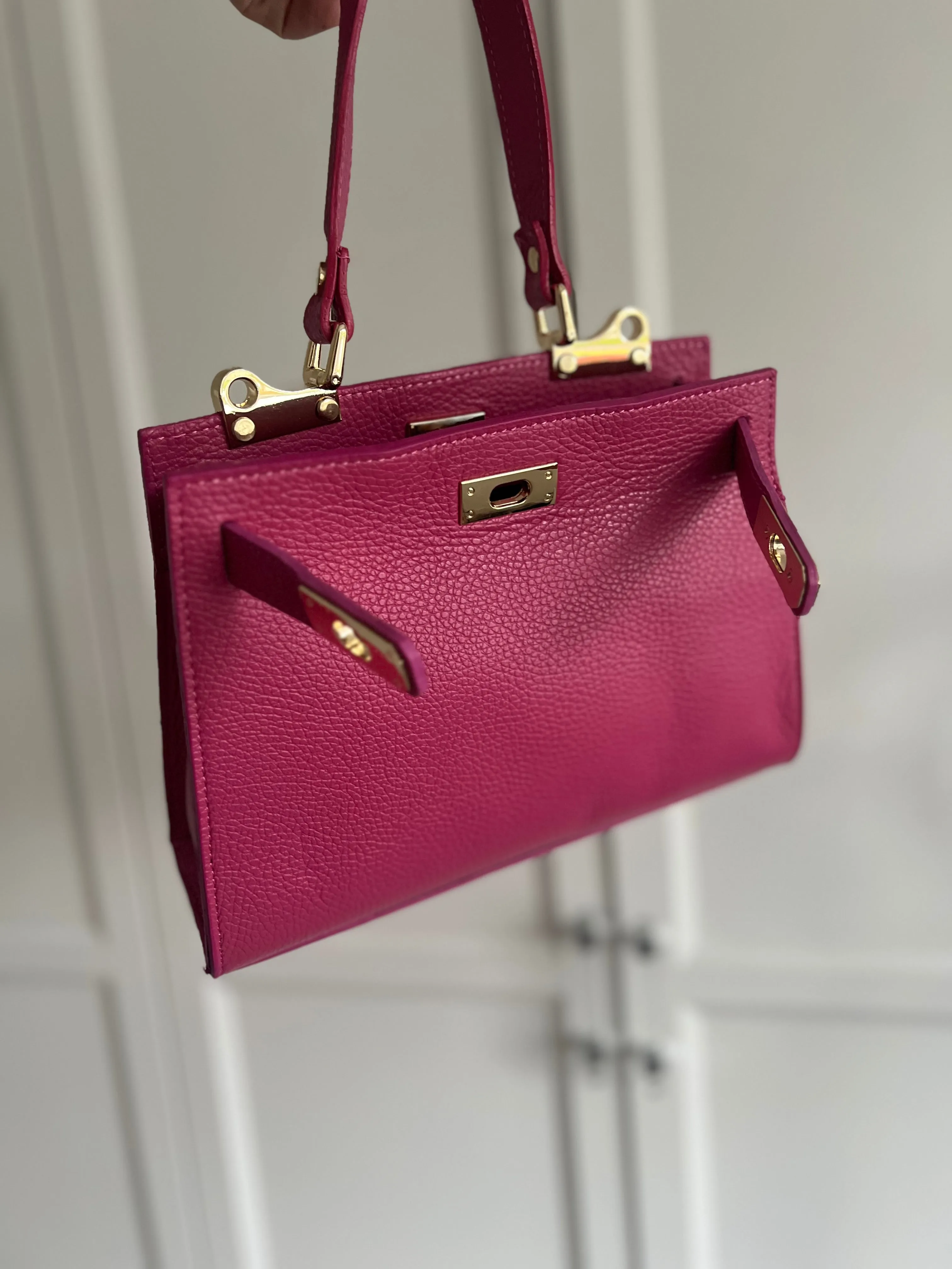 Classic Leather Handbag | Kelly | New