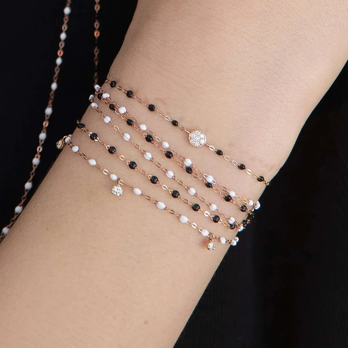 Classic Puce Bracelet (Rose Gold)