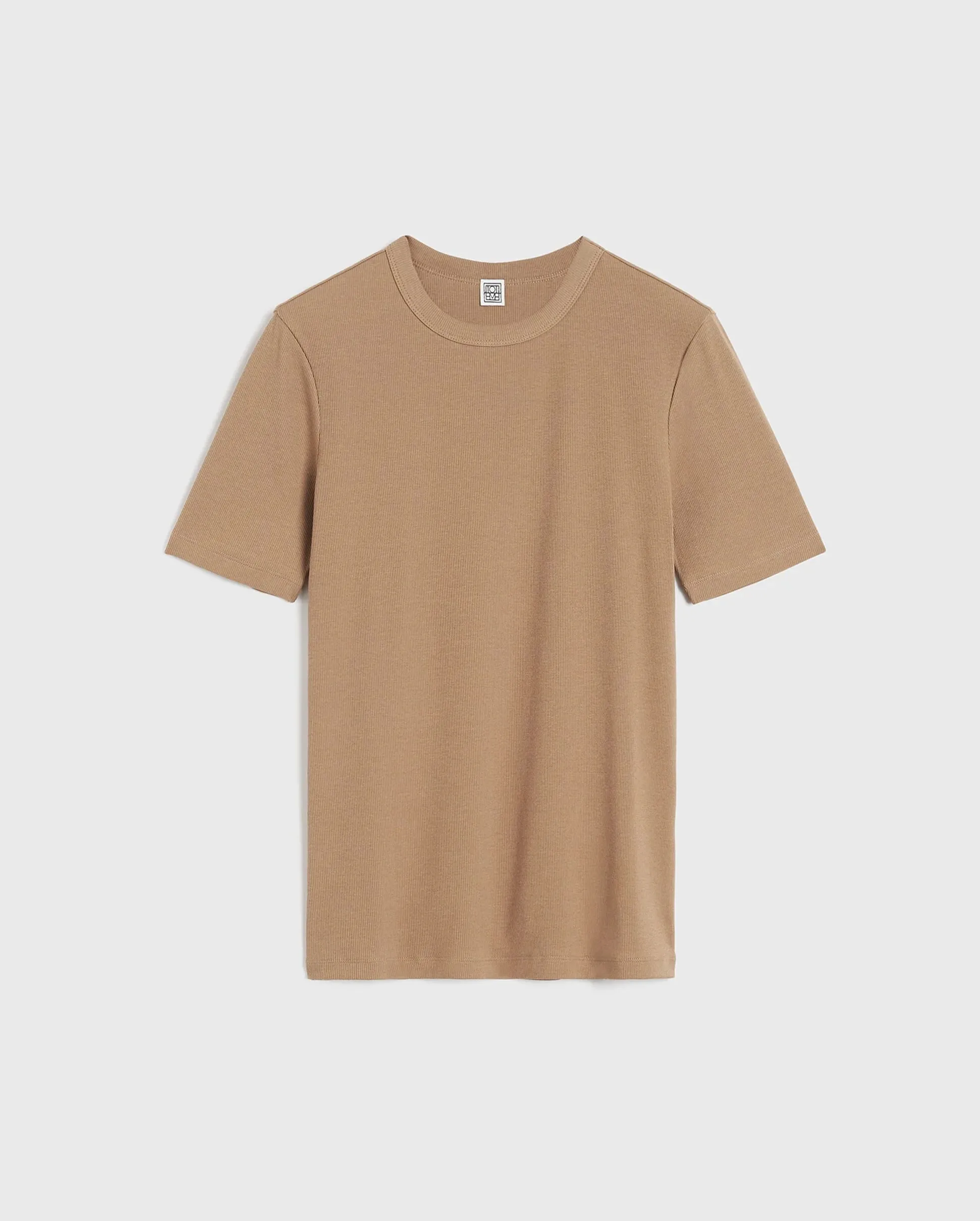 CLASSIC RIB TEE / CARAMEL