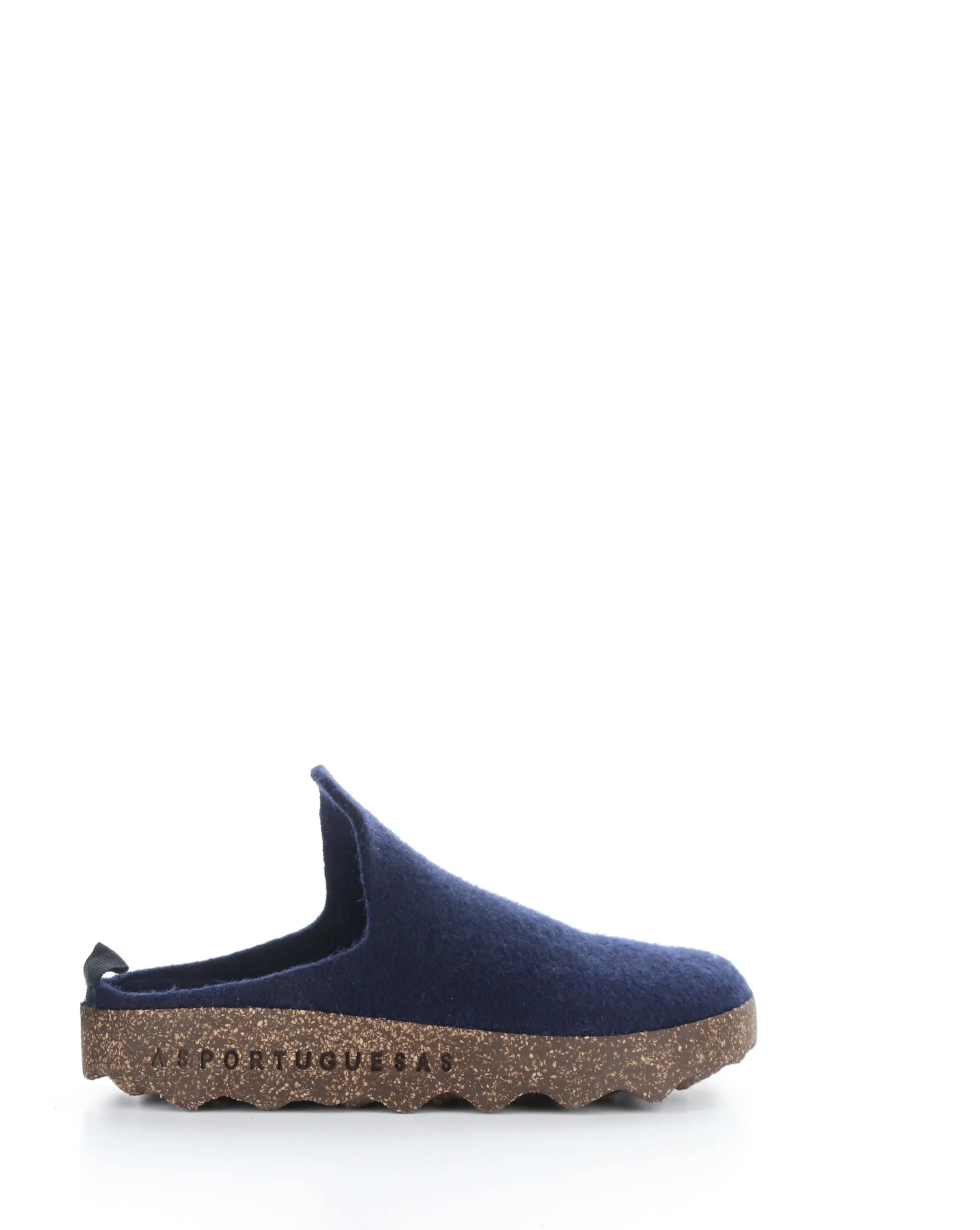 COME023ASP 077 NAVY Slip-on Mules