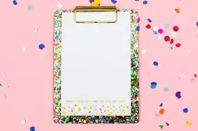 Confetti Clipboard