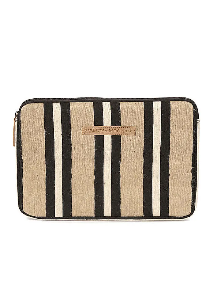 Copy of Luna Moon Svinklv Laptop Sleeve - Jute/Black