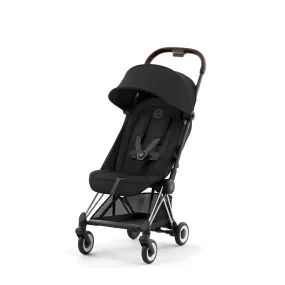 Cybex COYA Stroller - Chrome/Sepia Black