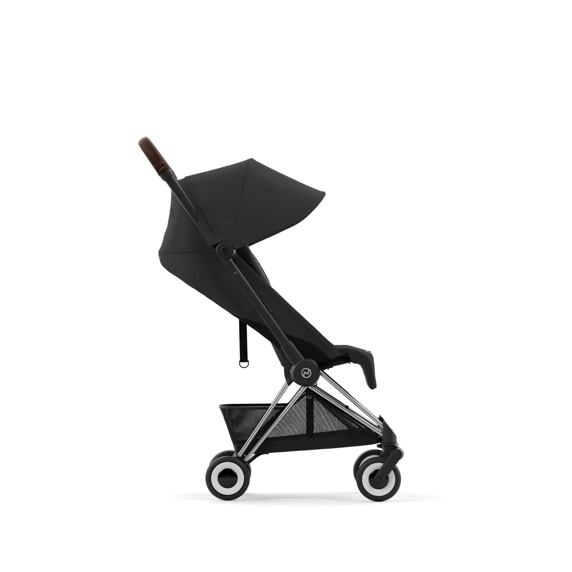 Cybex COYA Stroller - Chrome/Sepia Black