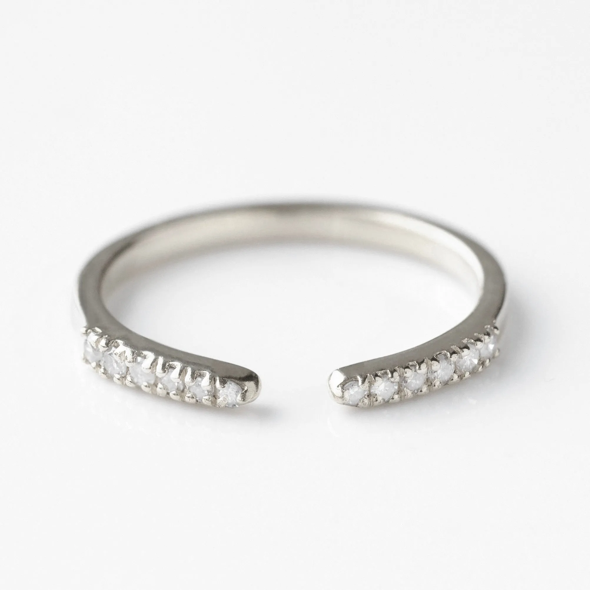 Diamond Open Eternity Ring