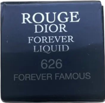 Dior Rouge Forever Liquid Lipstick 626 Forever Famous 6ml