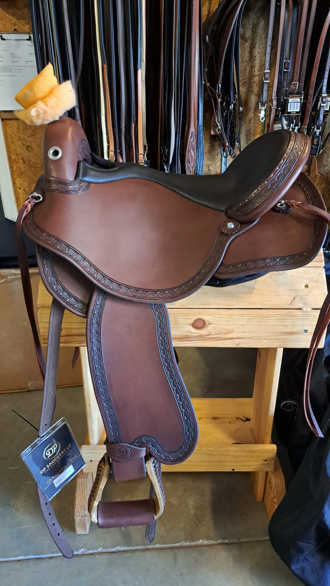 DP Saddlery Quantum Short & Light Western 7638(WD)