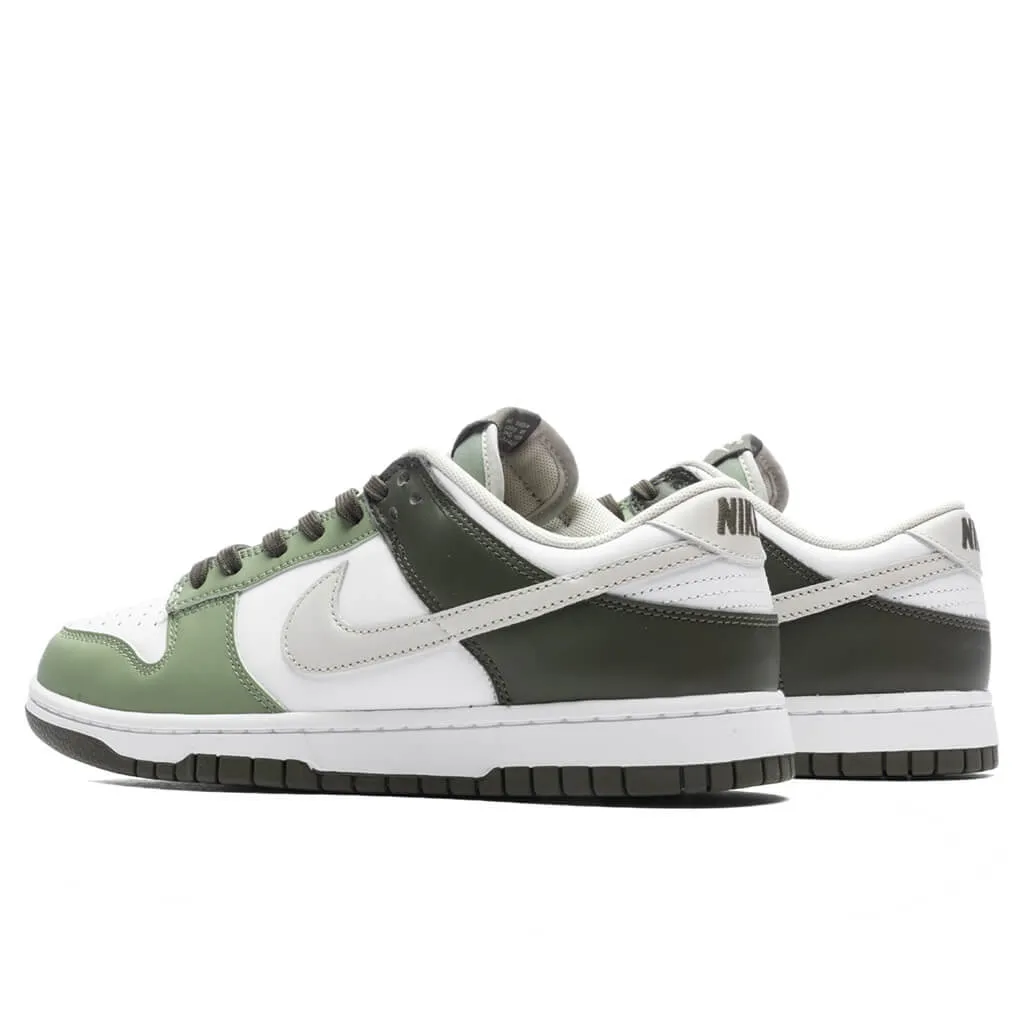 Dunk Low - White/Light Bone/Oil Green/Cargo Khaki