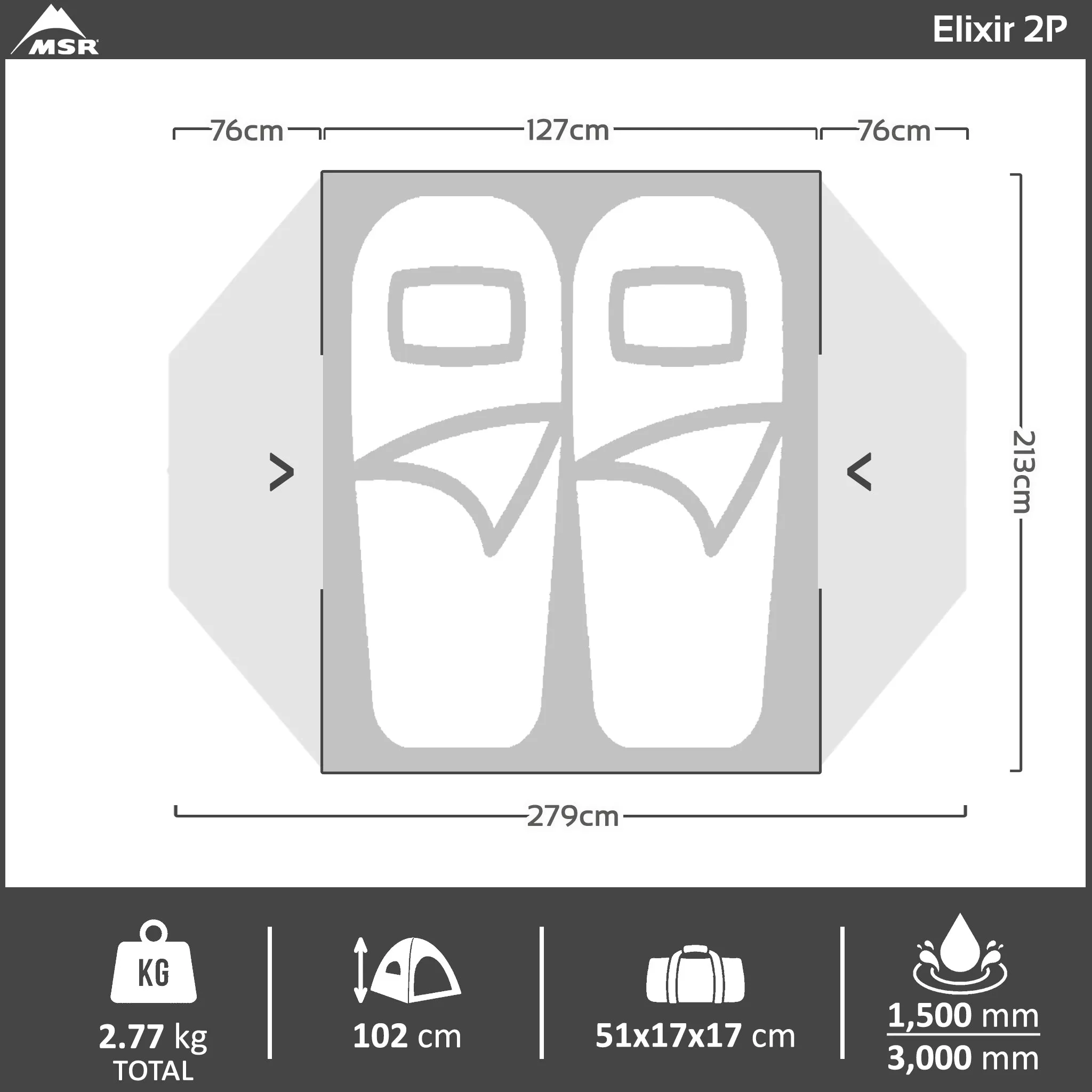 Elixir 2P Hiking Tent