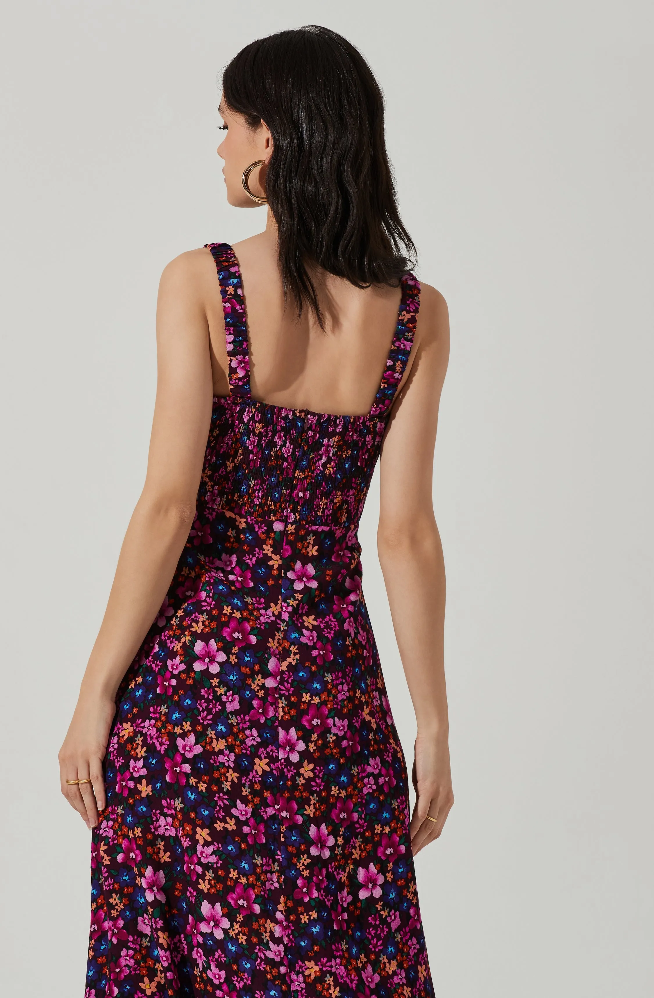 Elsie Floral Midi Dress