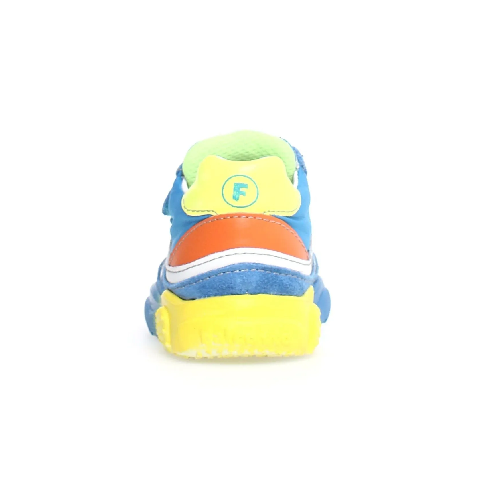 Falcotto Amantea VL Boy's Sneakers - Oltremare/Yellow