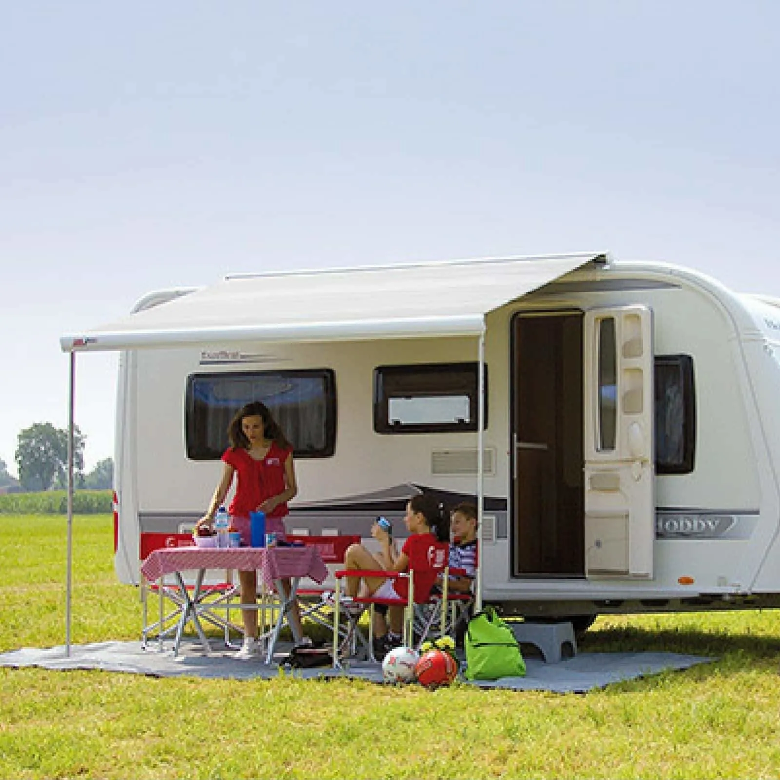 Fiamma F65S Polar White Motorhome Awning