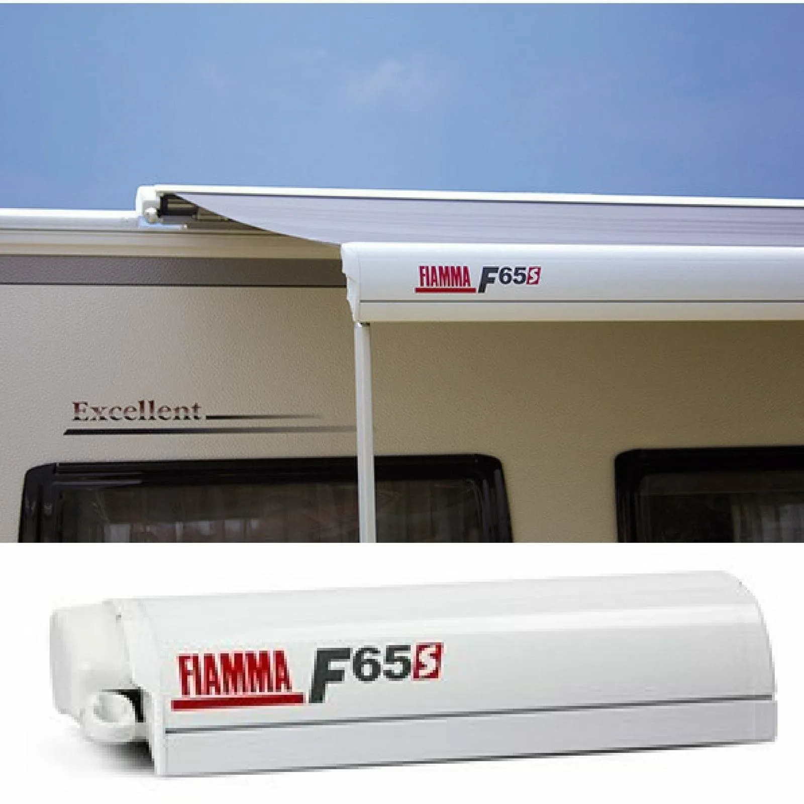 Fiamma F65S Polar White Motorhome Awning