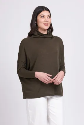 Foil - Pop It on Top - Merino Sweater - Khaki Marle