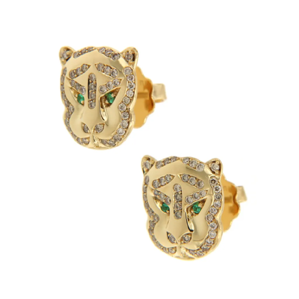 Gaia Fine Khan Stud Earrings