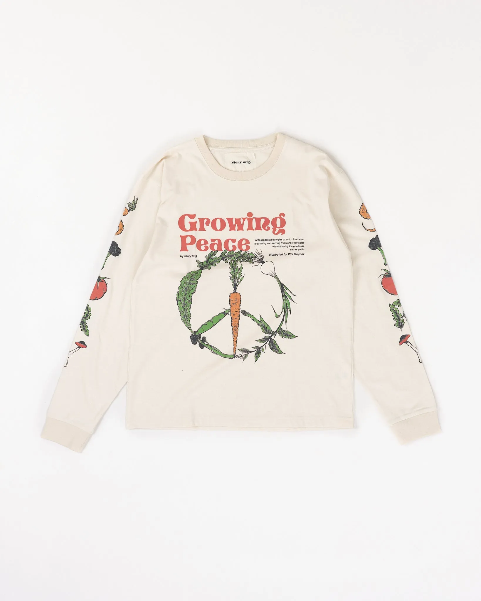 Grateful Tee LS - Growing Peace