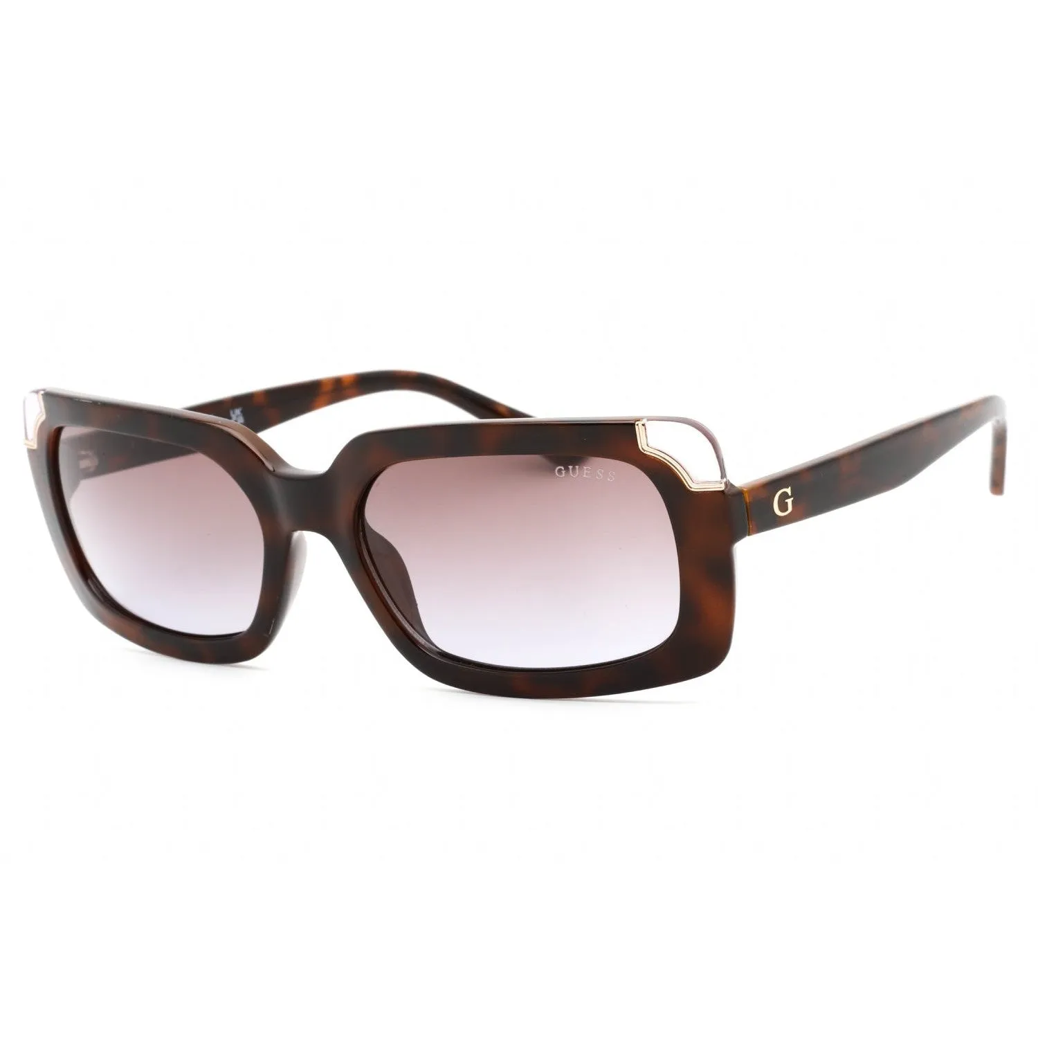 Guess GU7841 Sunglasses dark havana / gradient brown Women's