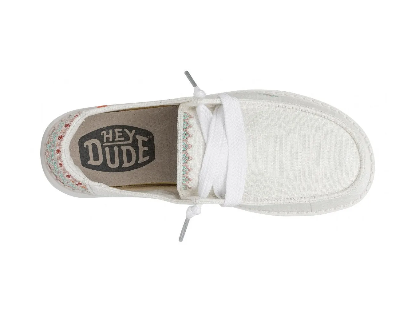 Hey Dude Donna Estive Wendy Flora in tessuto chambray