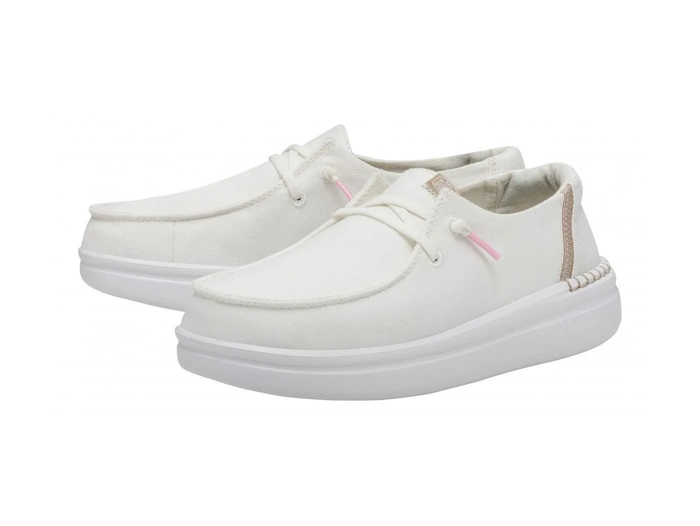 Hey Dude Scarpe Donna Estive Wendy Rise Spark White