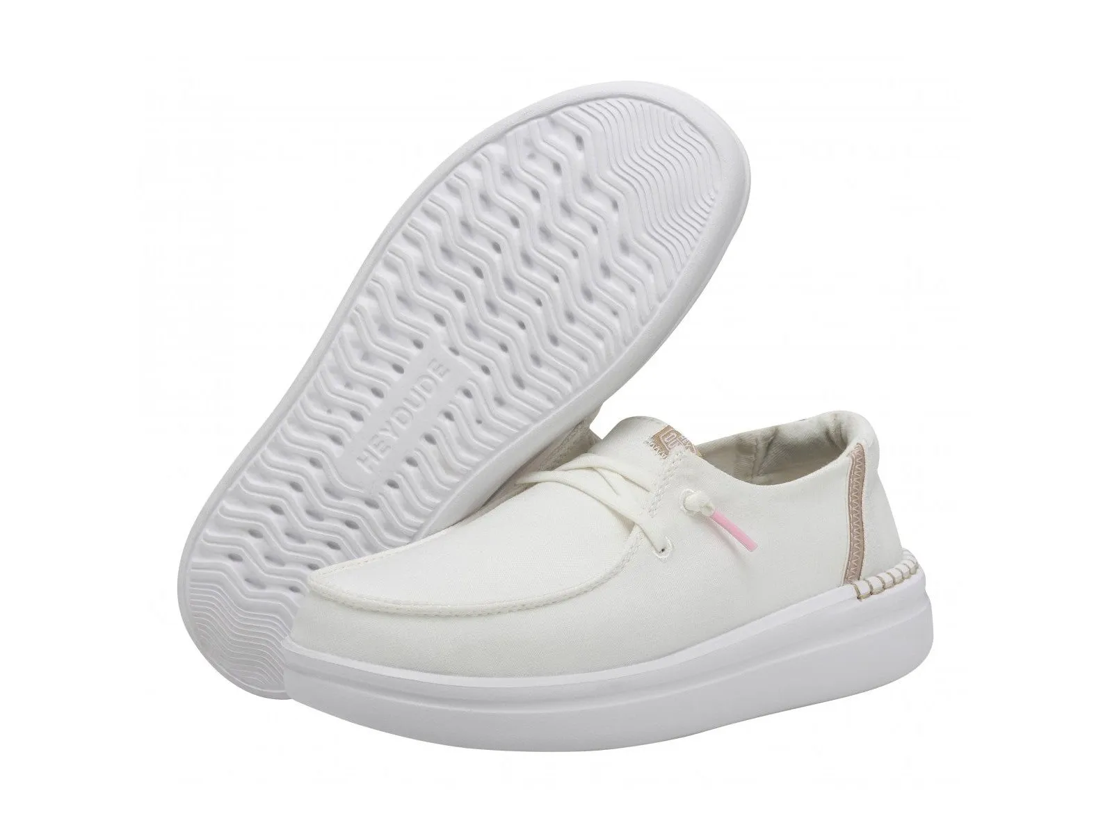 Hey Dude Scarpe Donna Estive Wendy Rise Spark White