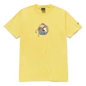 HUF CAMMY S/S TEE-YELLOW