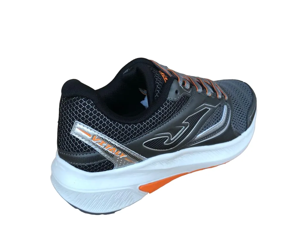 Joma men's running shoe Vitaly 2328 gray black orange 