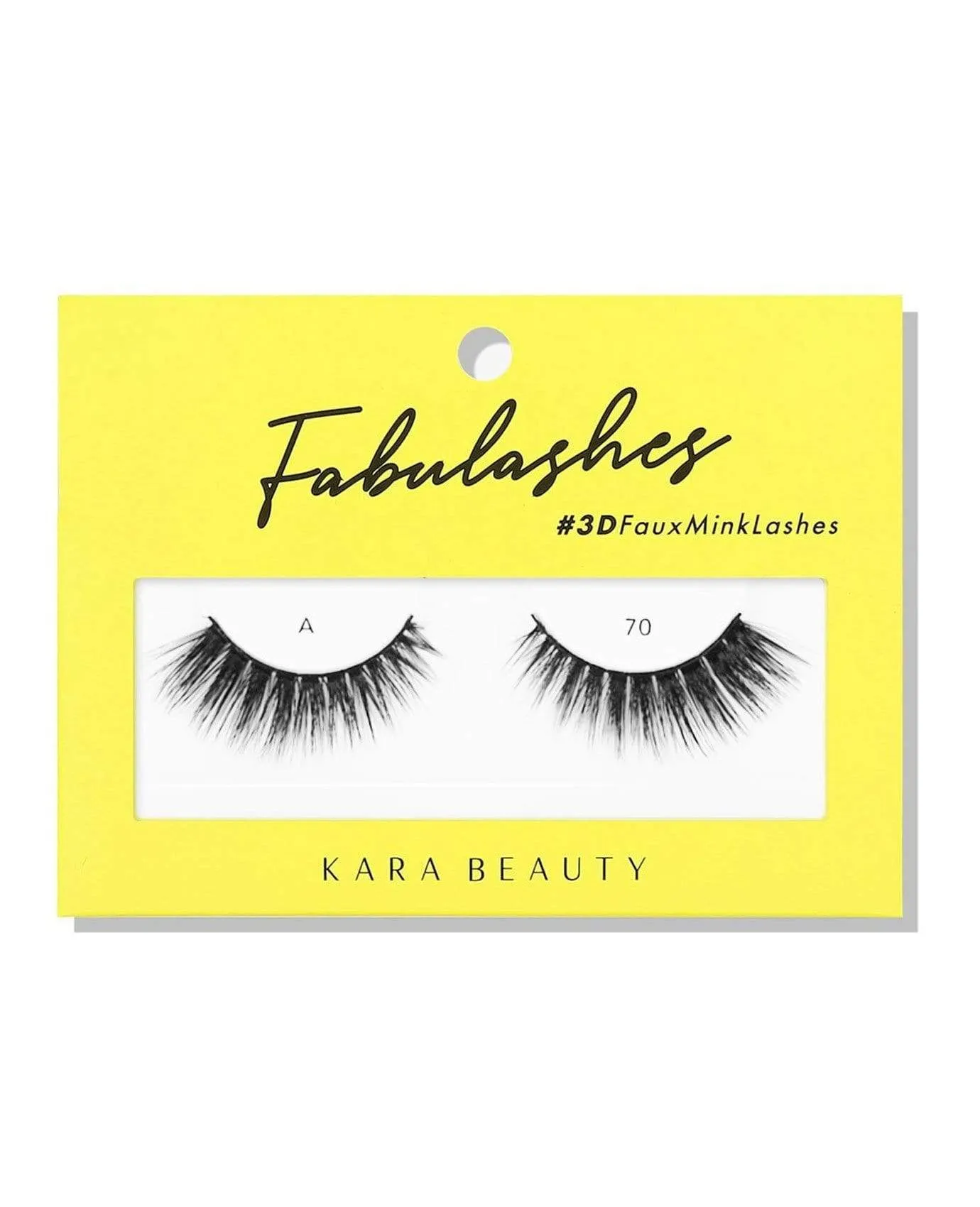 Kara Beauty 3D Faux Mink Eyelashes-A70