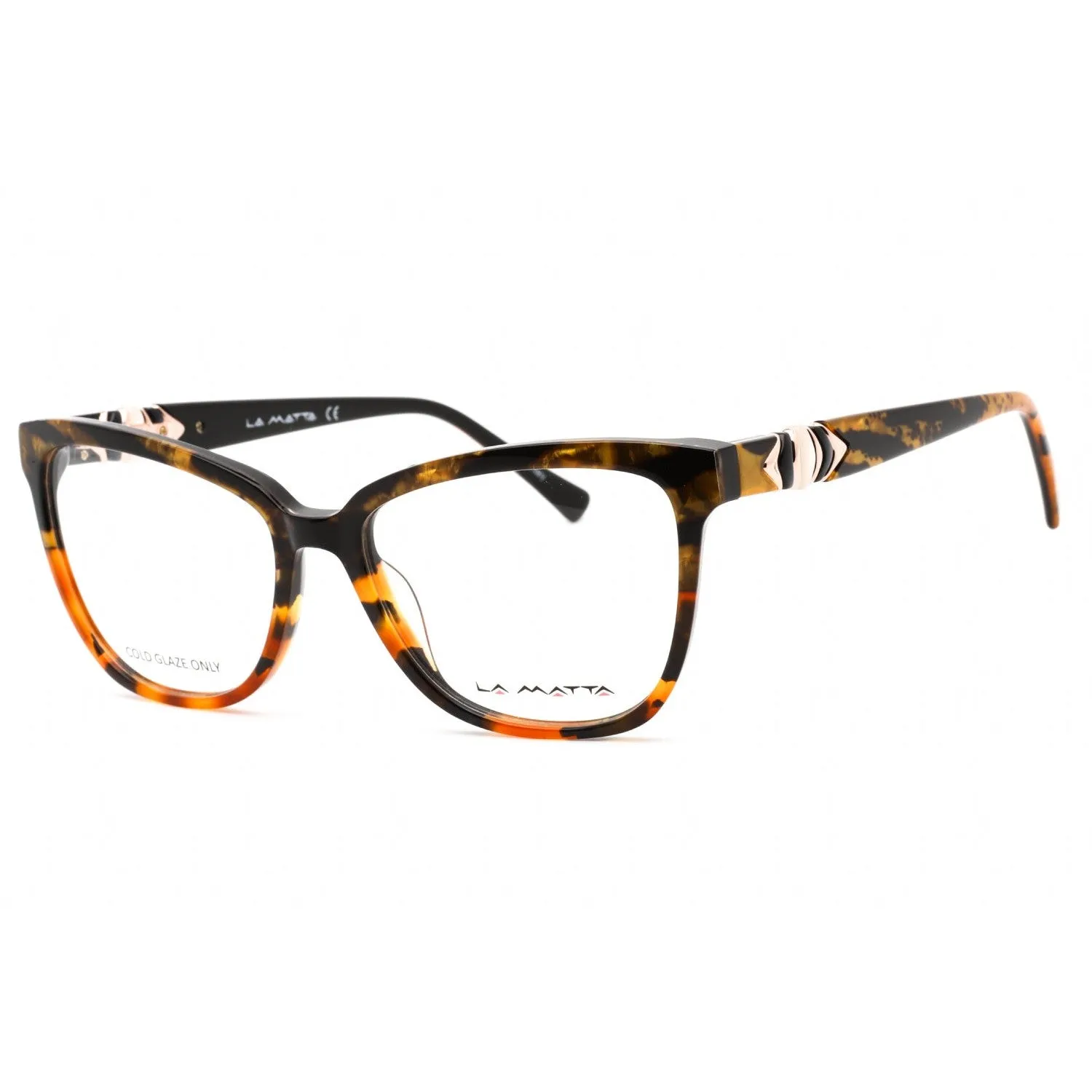 La Matta LMV3318 Eyeglasses Colored Havana / Clear Lens