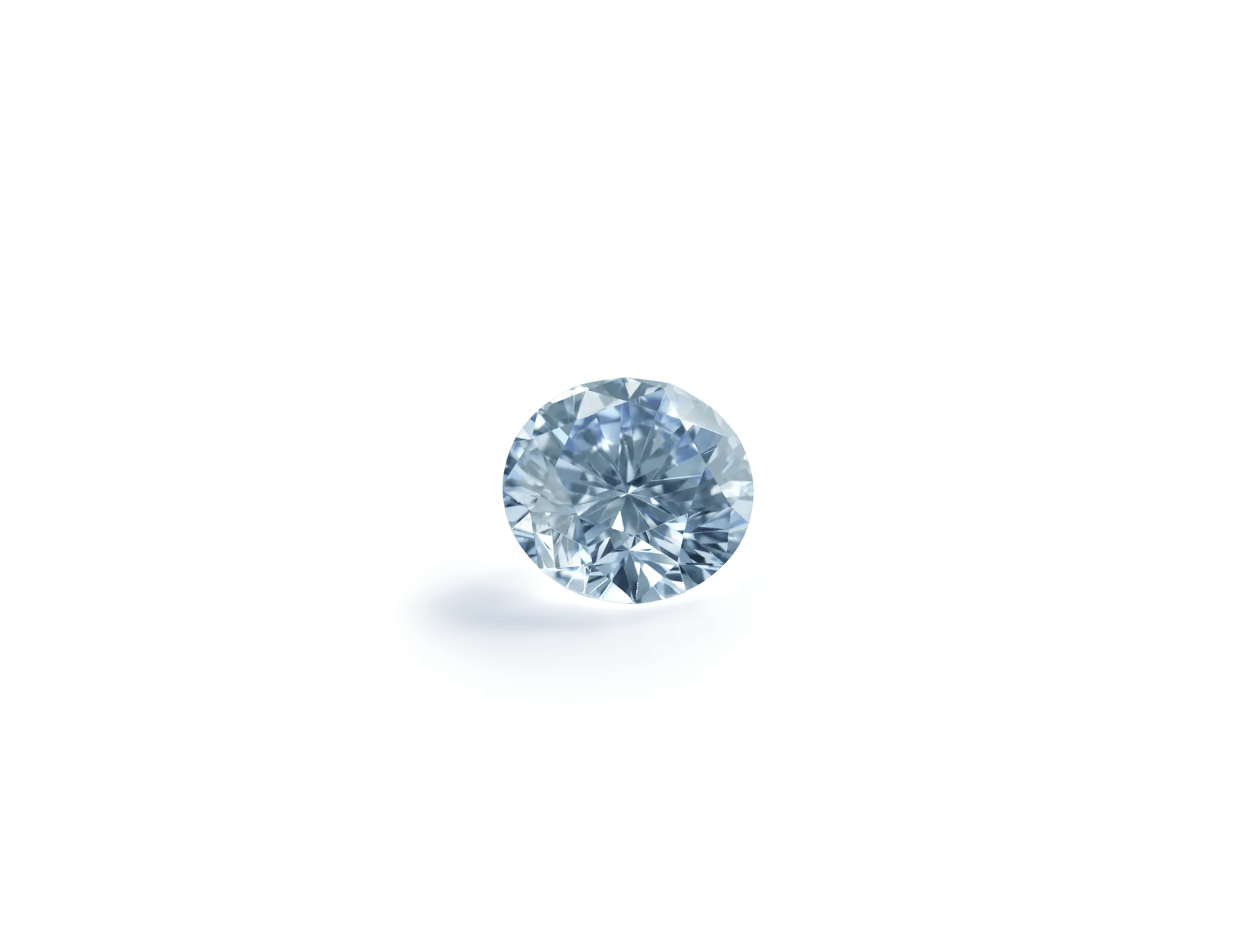 Lab-Grown Loose 1ct. Round Brilliant Diamond | Blue