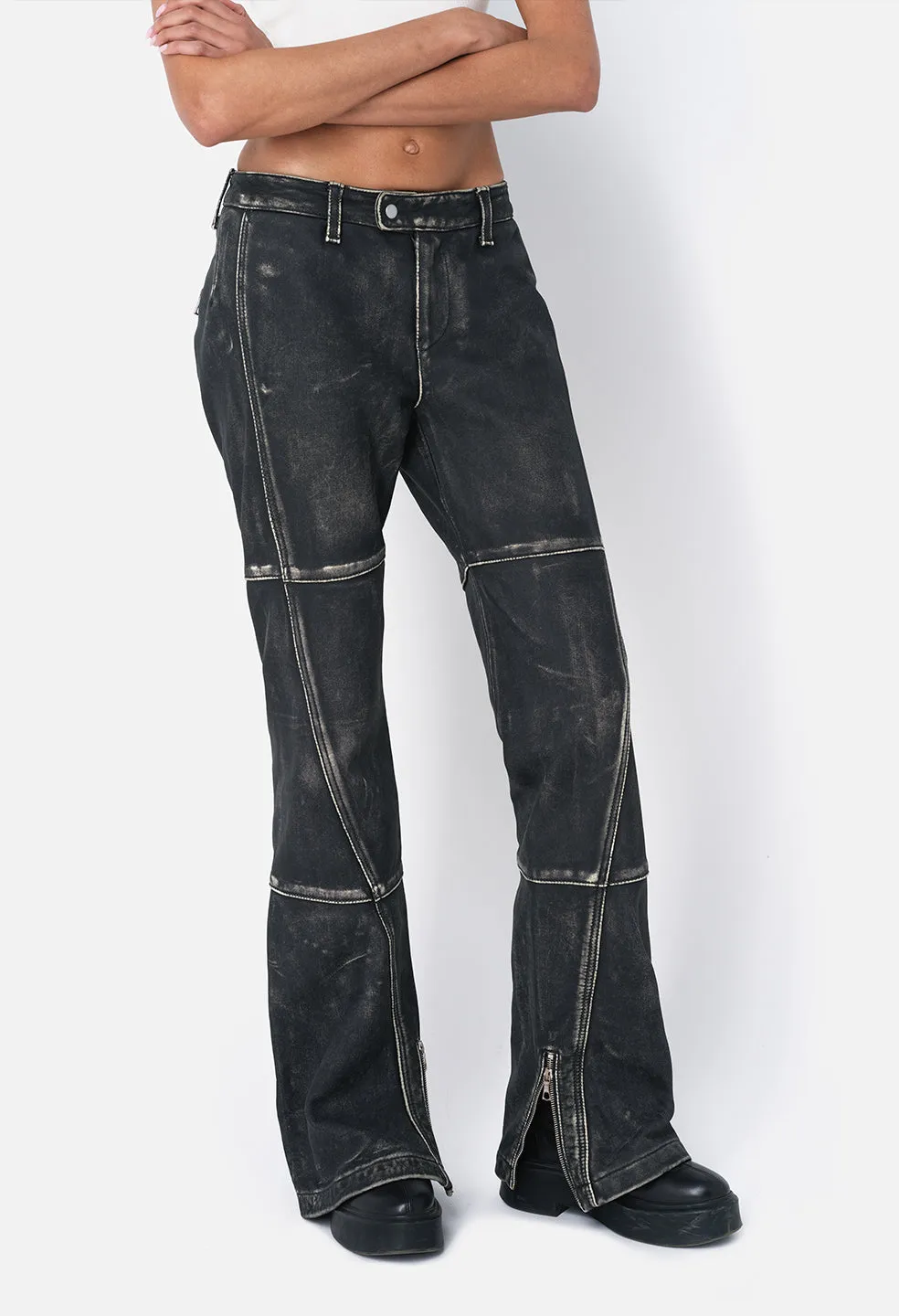 Leather Biker Pants / Drifter