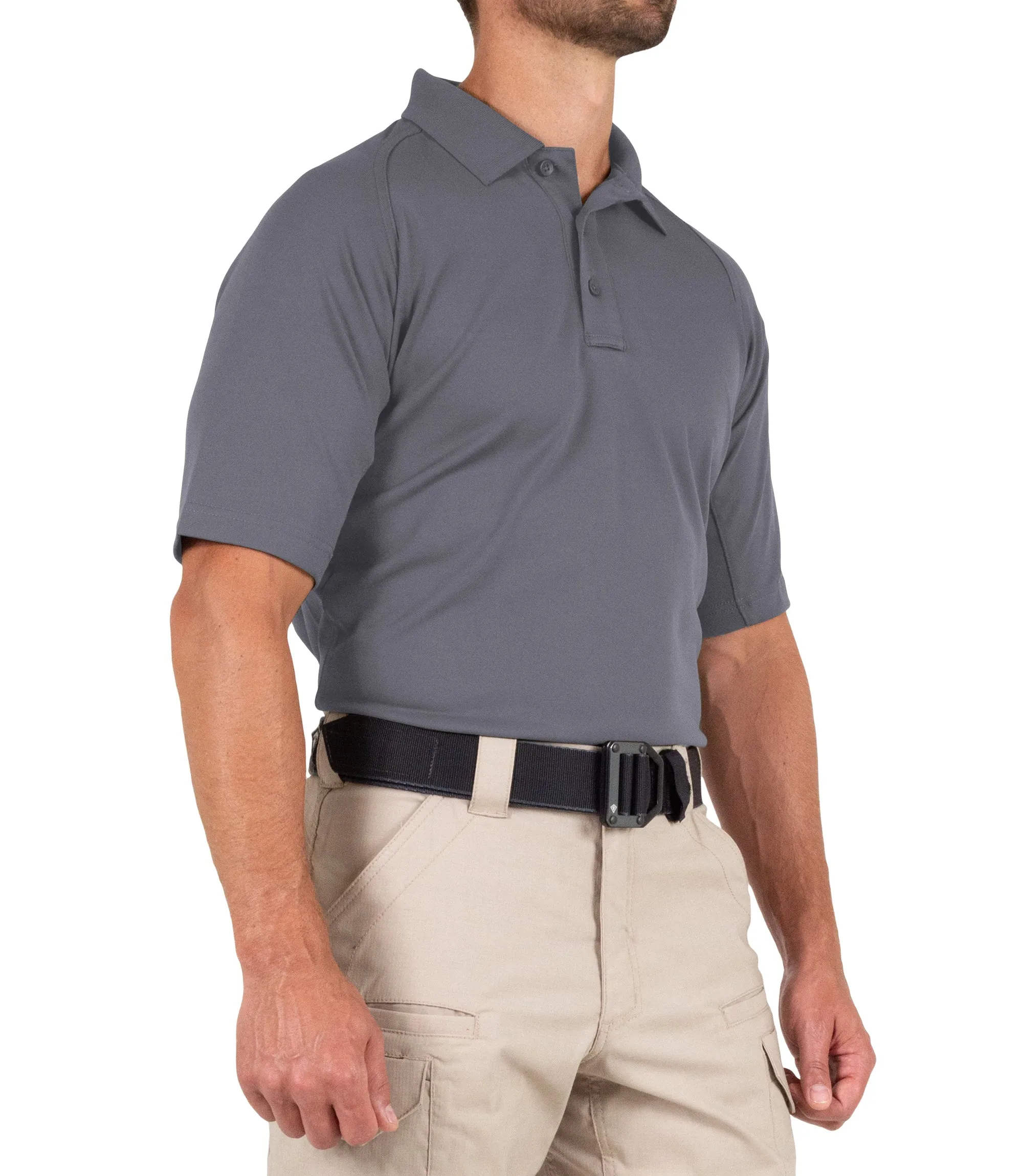 Men's Performance Short Sleeve Polo / Wolf Grey