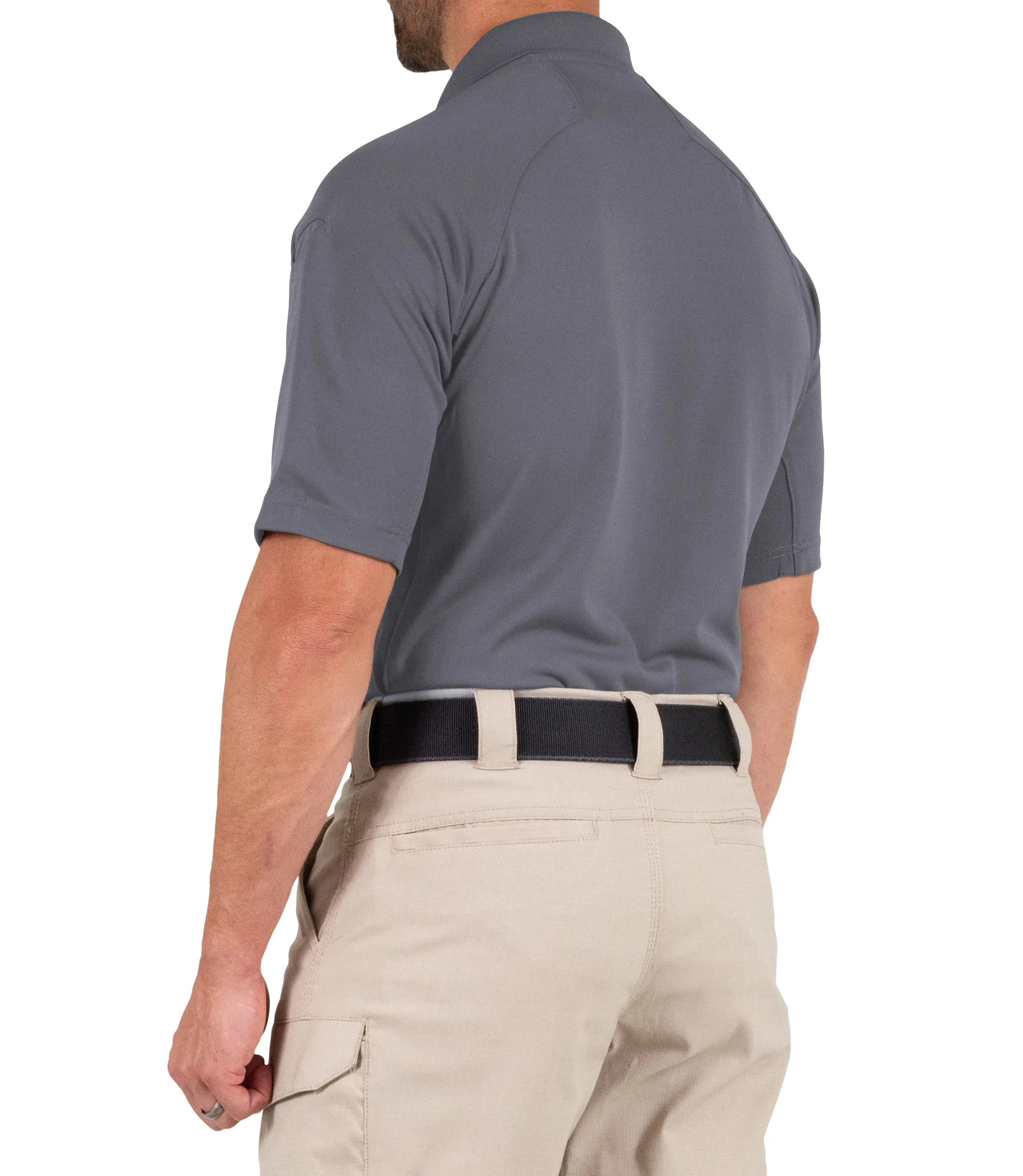 Men's Performance Short Sleeve Polo / Wolf Grey