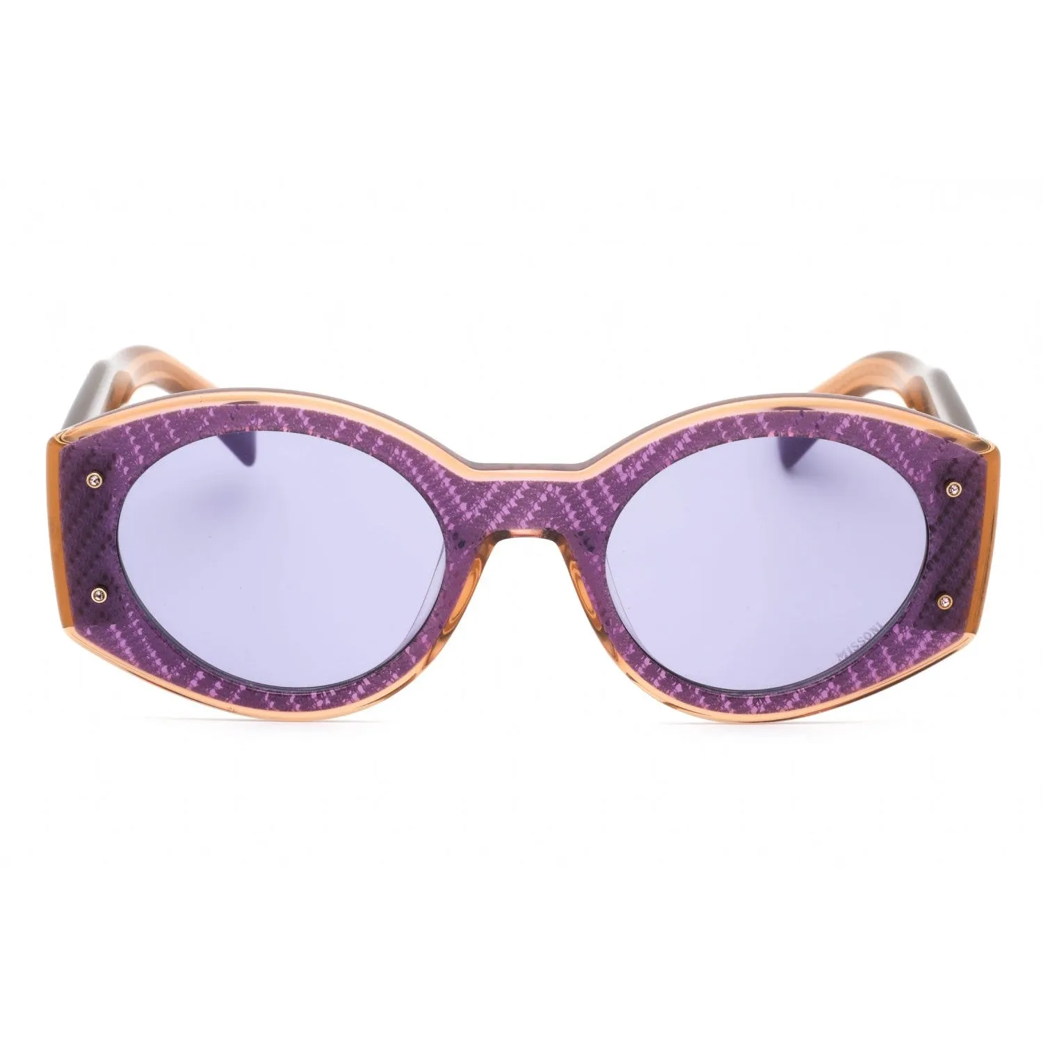 Missoni MIS 0064/S Sunglasses Beige Lilac / Violet Women's