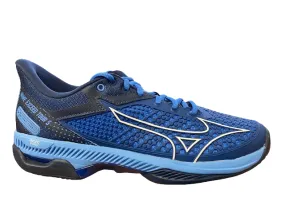 Mizuno men's tennis shoe Wave Exceed Tour 5 AC 61GA227026 true blue-white-dress blues 