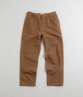 Mollusk Canvas Work Pants  - Almond