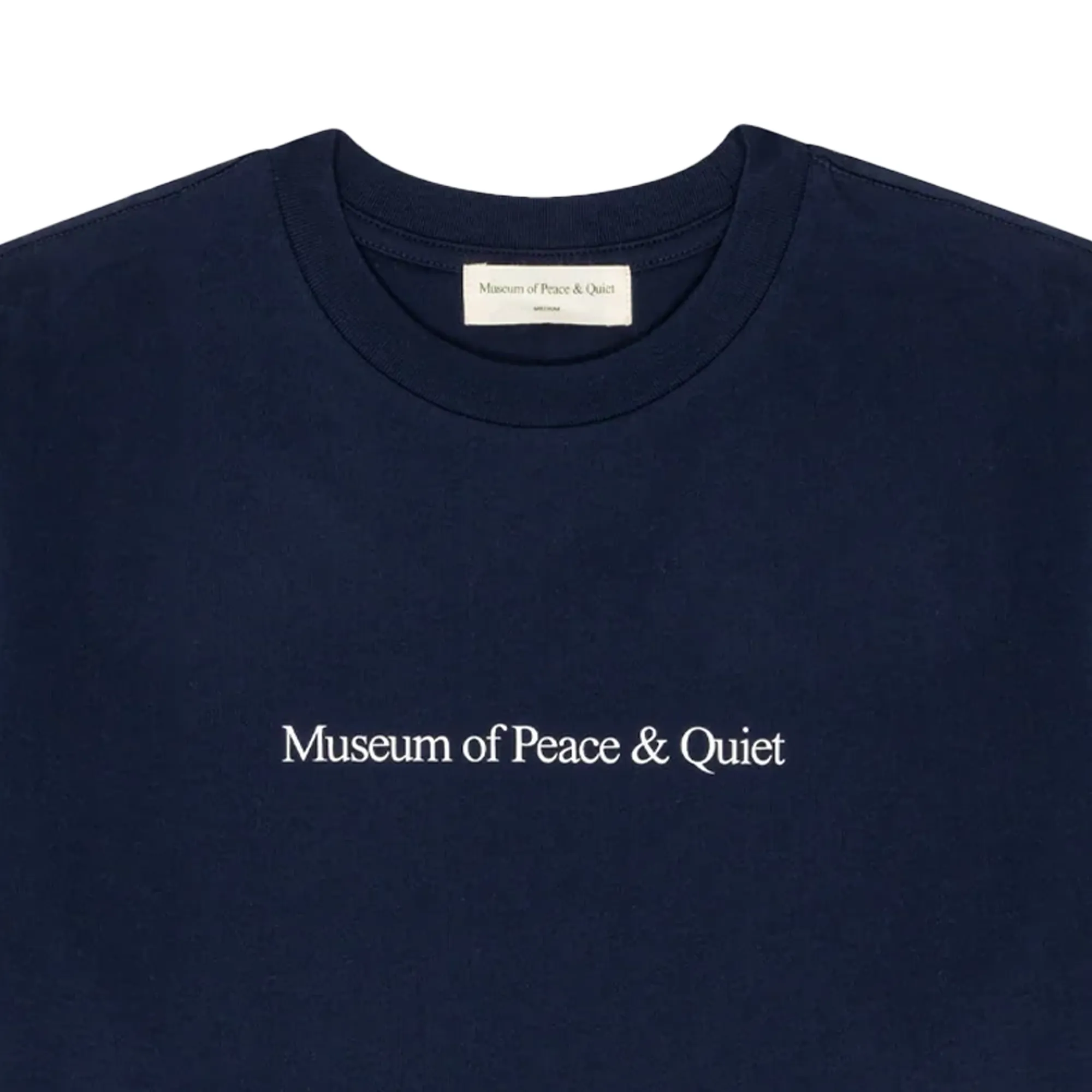 Museum Of Peace & Quiet Mopq T-Shirt Navy