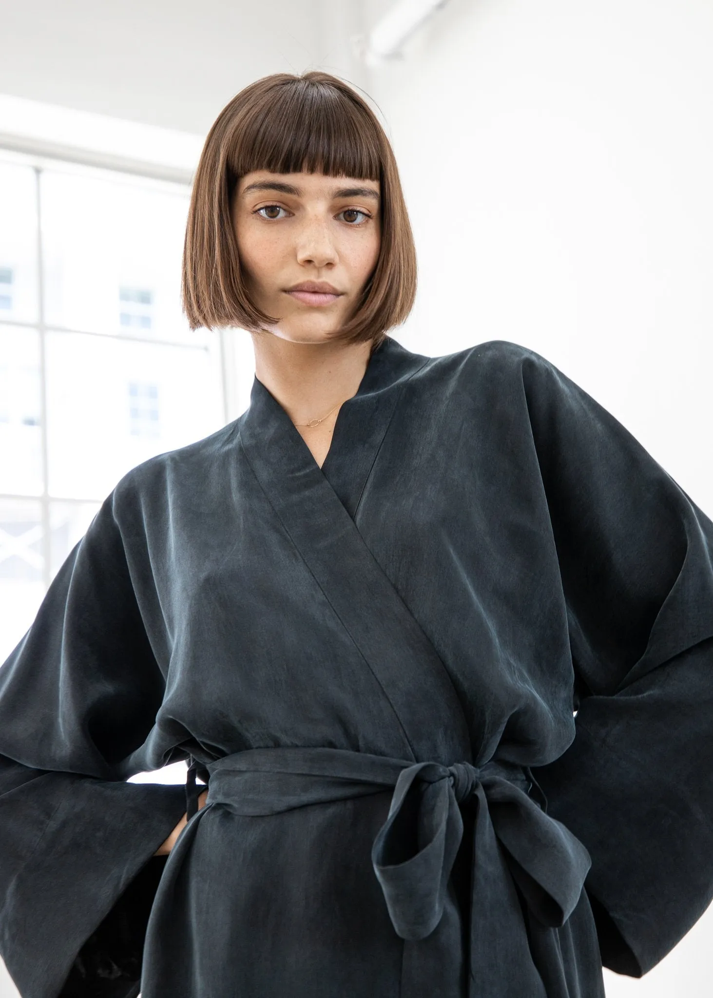 Noir Women Kimono Robe